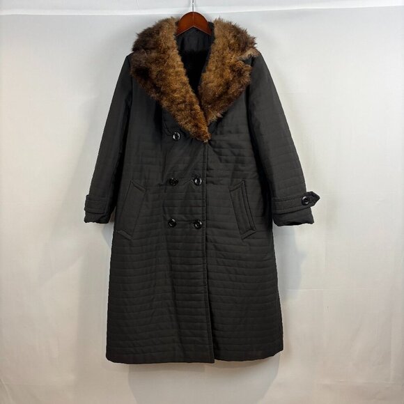 Sears Jackets & Blazers - Vintage Sears Fashion Coat with Real Fur Collar and Union Label